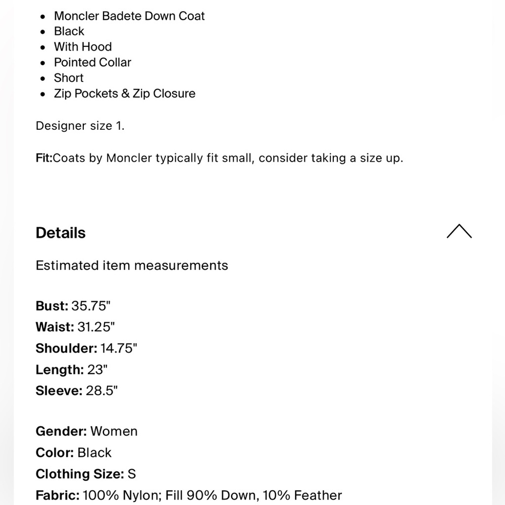 Authentic Moncler Badete Down Jacket - image 4